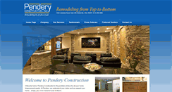 Desktop Screenshot of penderyconstruction.com
